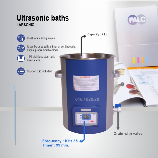 حمام اولتراسونیک - ULTRASONIC BATH LBS - S