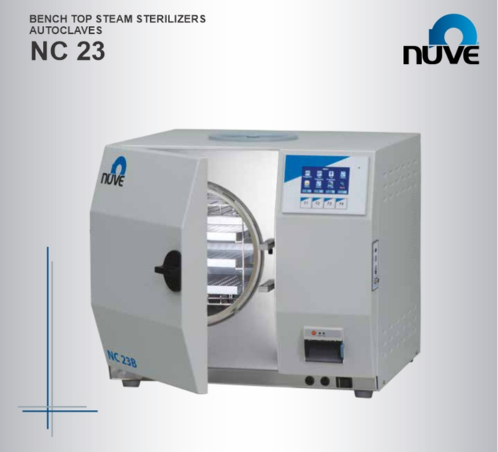 اتوکلاو رومیزی آزمایشگاهی سری NC 23B