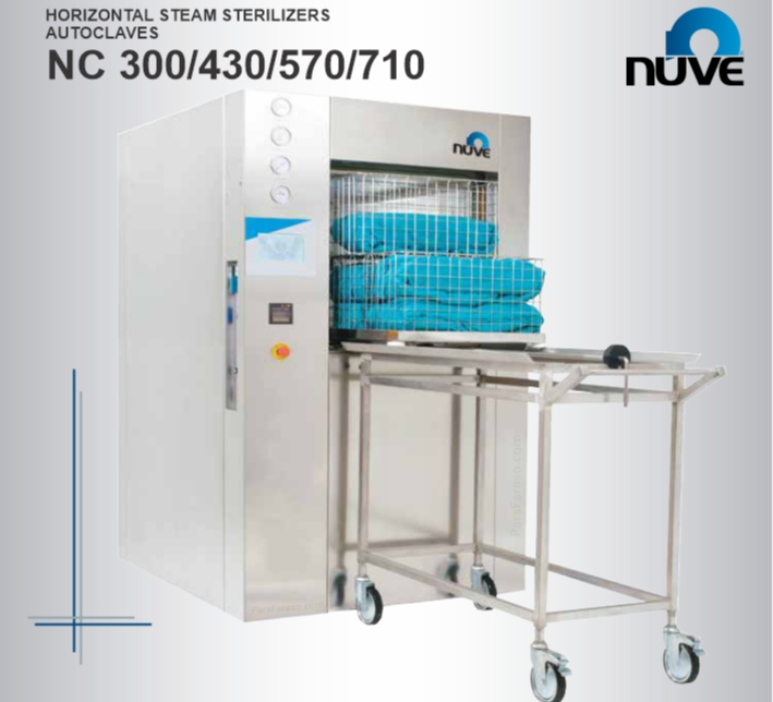 استریل کننده های بخار افقی سری NC 570