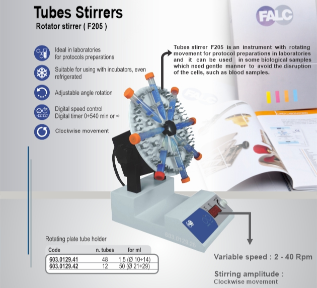 شیکر چرخشی آزمایشگاهی سری F205