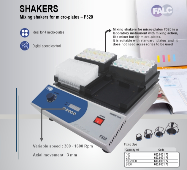 شیکر میکروپلیت مدل : F320