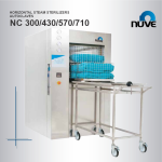 استریل کننده های بخار افقی سری : NC 430D